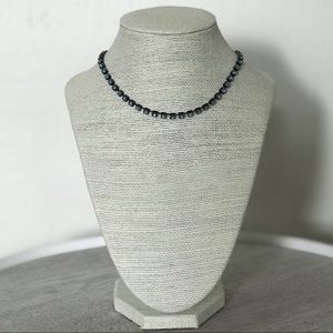 ⬇️ PRICE DROP! Blue Chrome Clasped Choker